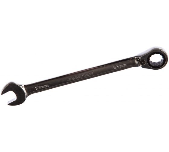 Комбинированный трещоточный ключ с реверсом Jonnesway W60112 (12 мм)