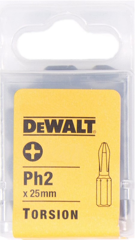 Биты РH2 DEWALT DT 7232, 25 мм, 5 штук