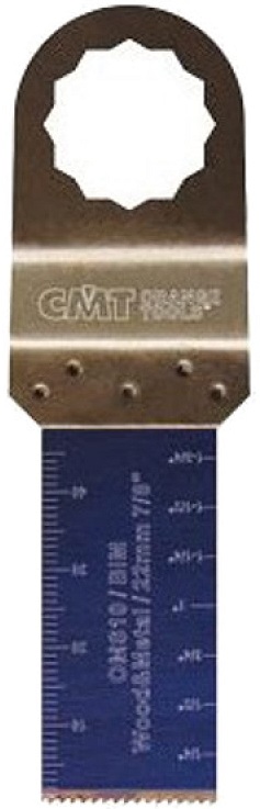 Полотно погружное пильное по дереву и металлу CMT OMS10-X1, 22 мм