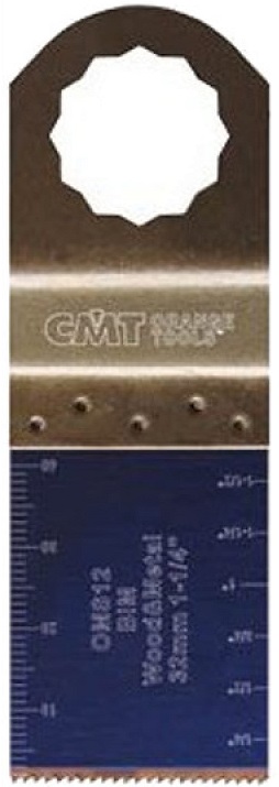 Полотно погружное пильное по дереву и металлу CMT OMS12-X1, 32 мм