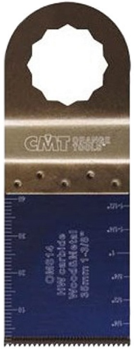 Полотно погружное пильное по дереву и металлу extra-long CMT OMS14-X1, 35 мм