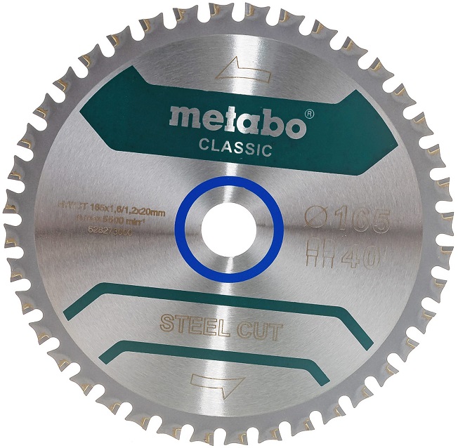 Пильный диск по металлу Metabo 628273000, 165x20 мм