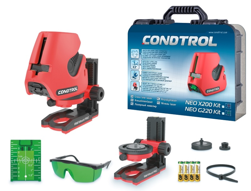 Лазерный нивелир CONDTROL 1-2-401 NEO G220 Kit 