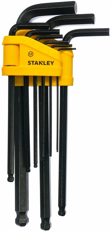 Набор шестигранных ключей Stanley 0-69-256, 9 штук