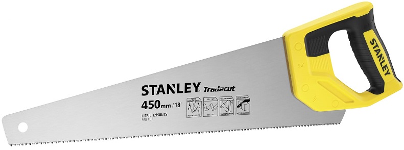 Ножовка Stanley STHT20355-1 TRADECUT, 450 мм