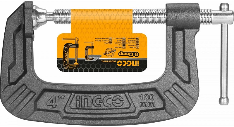 G-образная струбцина INGCO HGC0104, 100 мм