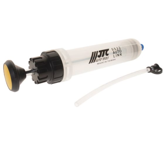 Плунжерный шприц для тормозной жидкости/антифриза JTC JTC-5533 (200 мл, 47х210 мм)