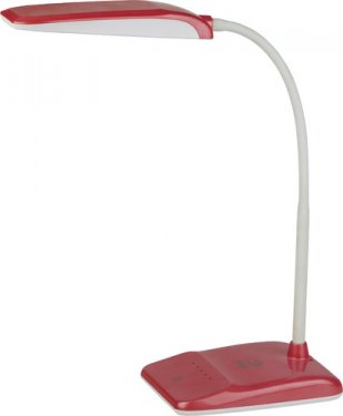 Настольная лампа ЭРА [NLED-447-9W-R] красный