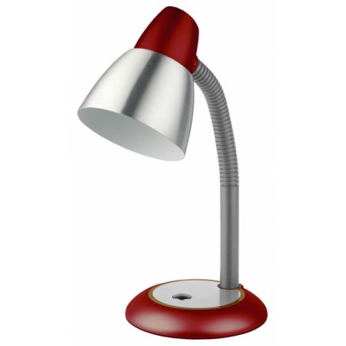 Настольный светильник ЭРА C0044886 N-115-E27-40W-R красный