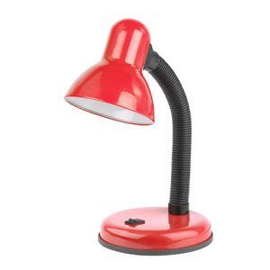 Настольный светильник ЭРА Б0022332 N-120-E27-40W-R красный
