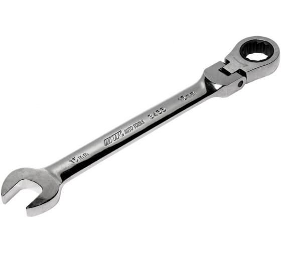 Комбинированный трещоточный шарнирный ключ JTC JTC-3455 (15мм)