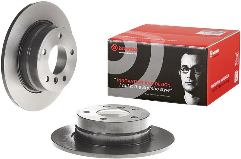 Диск тормозной задний BMW 1 (E81, E87) Brembo 08.9787.11, D=280 мм