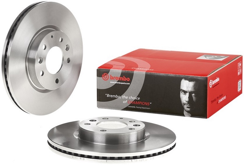 Диск тормозной передний Mazda 6 Brembo 09.B272.10, D=299 мм