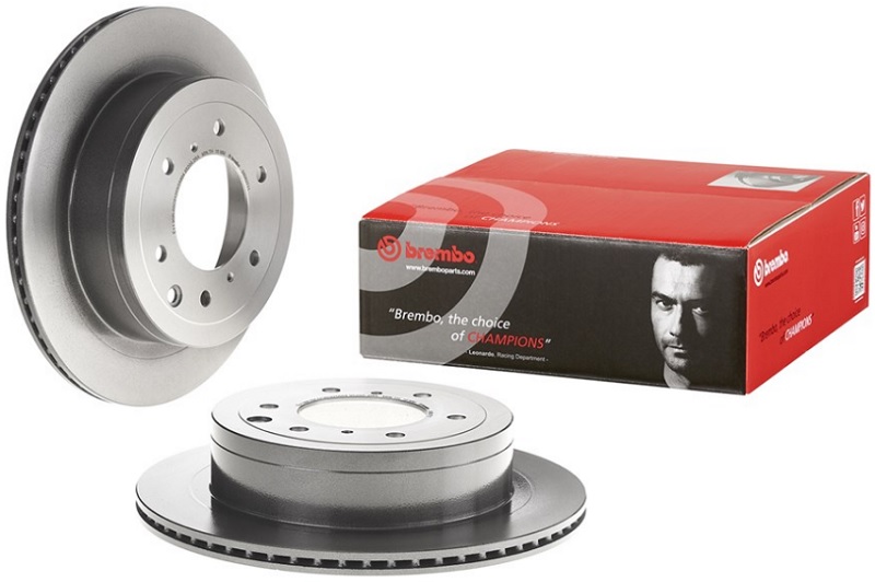 Диск тормозной задний Mitsubishi Pajero IV Brembo 09.B637.11, D=332 мм