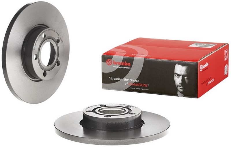 Диск тормозной передний Audi 100, A4, A6 Brembo 08.5747.11, D=288 мм