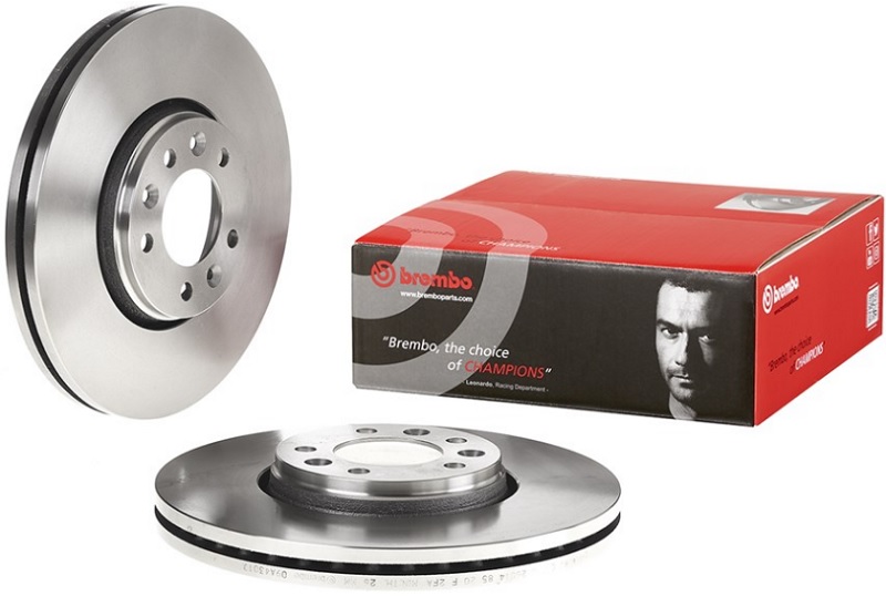 Диск тормозной передний PEUGEOT EXPERT Brembo 09.A430.10, D=304 мм