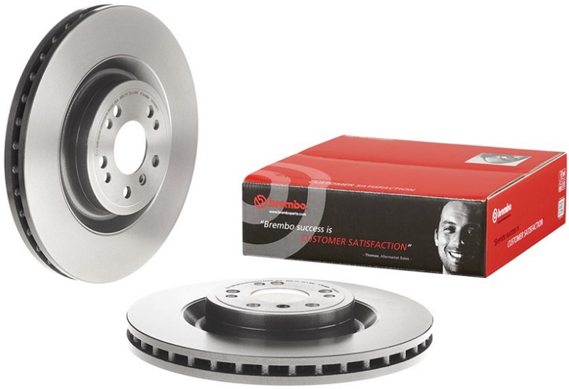 Диск тормозной передний MERCEDES-BENZ M-CLASS Brembo 09.A958.11, D=350 мм