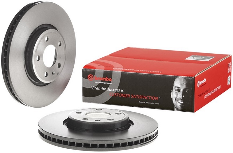 Диск тормозной передний AUDI A4, A5, A5 Sportback Brembo 09.B972.11, D=320 мм