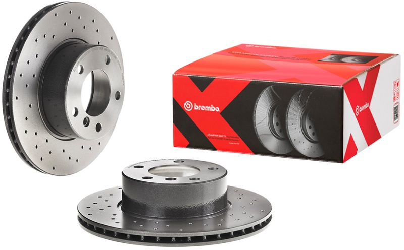 Диск тормозной передний BMW 5 Brembo 09.6924.1X, D=296 мм