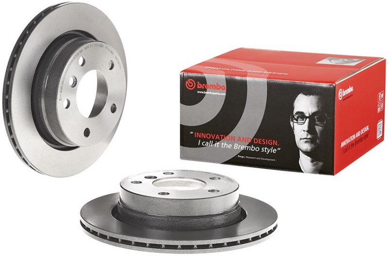 Диск тормозной задний BMW 3 Brembo 09.7727.11, D=276 мм