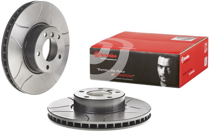 Диск тормозной передний BMW 5 Brembo 09.8961.76, D=324 мм