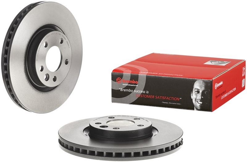 Диск тормозной передний VW Multivan V, Transporter V Brembo 09.9447.11, D=333 мм