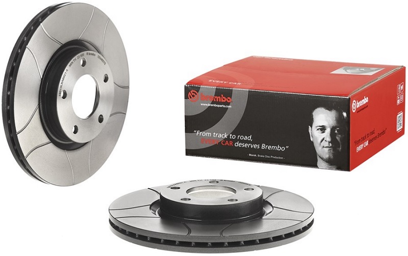 Диск тормозной передний Mazda 3, 5 Brembo 09.9468.76, D=300 мм