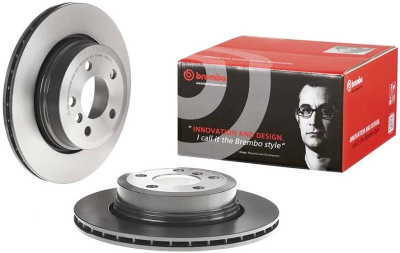 Диск тормозной задний BMW X3 Brembo 09.9573.11, D=320 мм