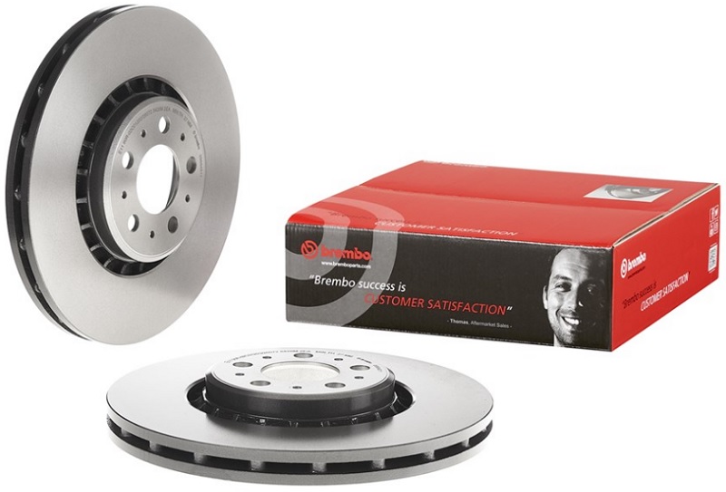 Диск тормозной передний Volvo XC90 Brembo 09.9848.11, D=336 мм