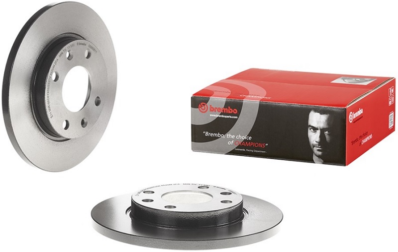 Диск тормозной передний PEUGEOT Brembo 08.9606.11, D=247 мм