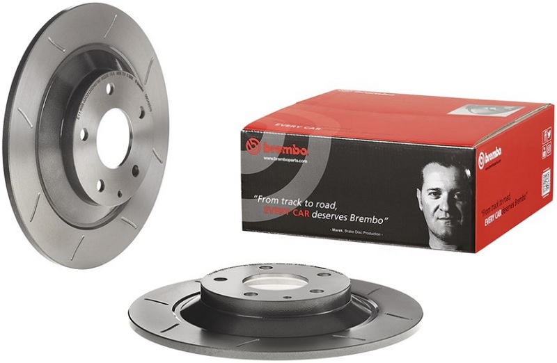 Диск тормозной задний MAZDA Brembo 08.C425.75, D=303 мм