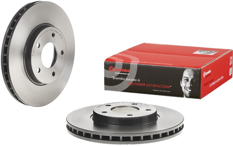 Диск тормозной передний Jaguar XJ, XK Brembo 09.7731.11, D=305 мм