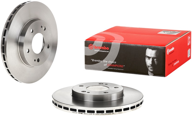 Диск тормозной передний Mitsubishi Space Runner, Space Wagon Brembo 09.7939.24, D=276 мм