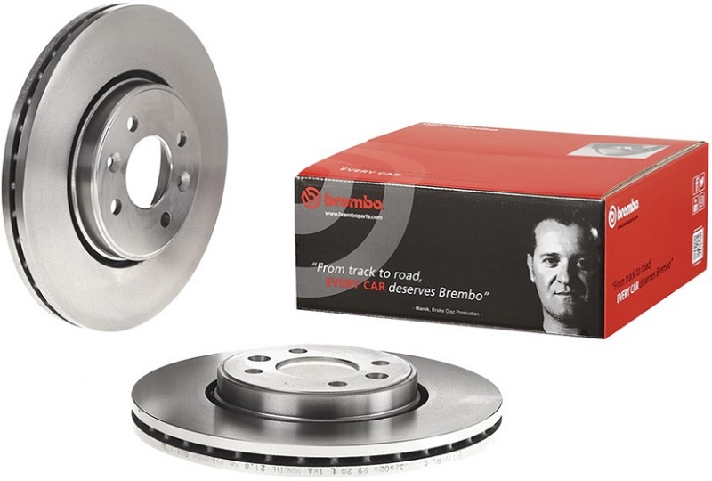 Диск тормозной передний Renault Brembo 09.8137.24, D=280 мм