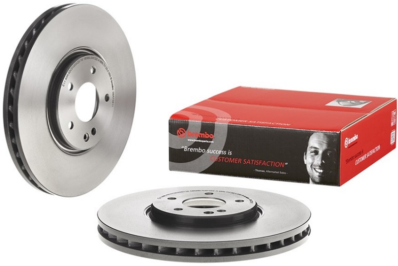 Диск тормозной передний Chrysler Crossfire, Mercedes CLK, E-CLASS Brembo 09.A726.11, D=330 мм