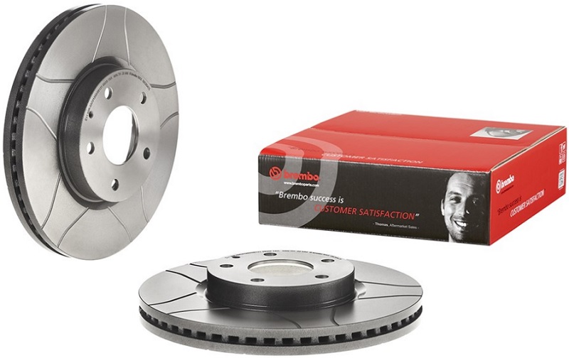 Диск тормозной передний MAZDA 6 Brembo 09.C654.75, D=297 мм