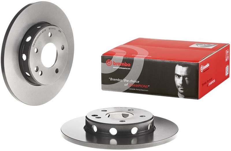 Диск тормозной MERCEDES Brembo 08.4750.41, D=284 мм