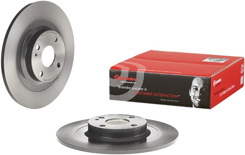 Диск тормозной задний MAZDA MX-5 Brembo 08.D224.11, D=280 мм