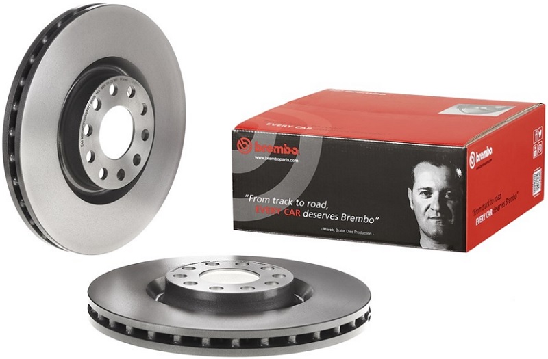 Диск тормозной передний AUDI A6 ALLROAD Brembo 09.8689.11, D=321 мм