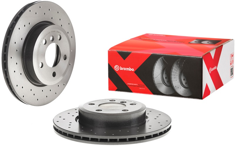 Диск тормозной передний BMW X3 Brembo 09.9581.1X, D=325 мм