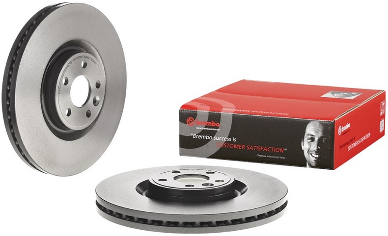 Диск тормозной передний LAND ROVER DISCOVERY, EVOQUE Brembo 09.C492.11, D=349 мм