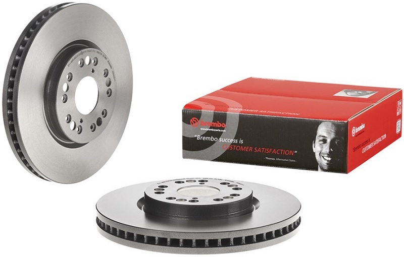 Диск тормозной передний 09.8402.11 Brembo 09.8402.11, D=296 мм