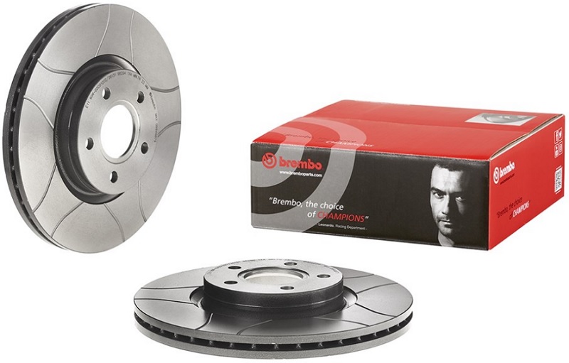 Диск тормозной передний Volvo S40, V50 Brembo 09.9468.75, D=300 мм