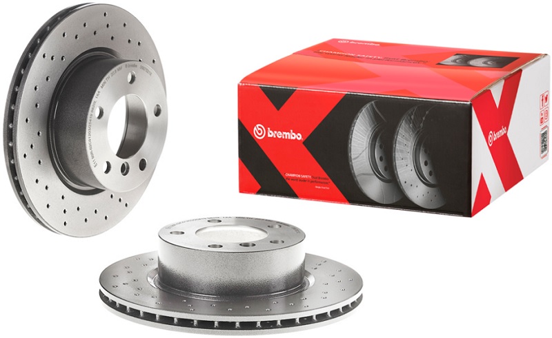 Диск тормозной передний BMW 1, 3 Brembo 09.9752.1X, D=292 мм