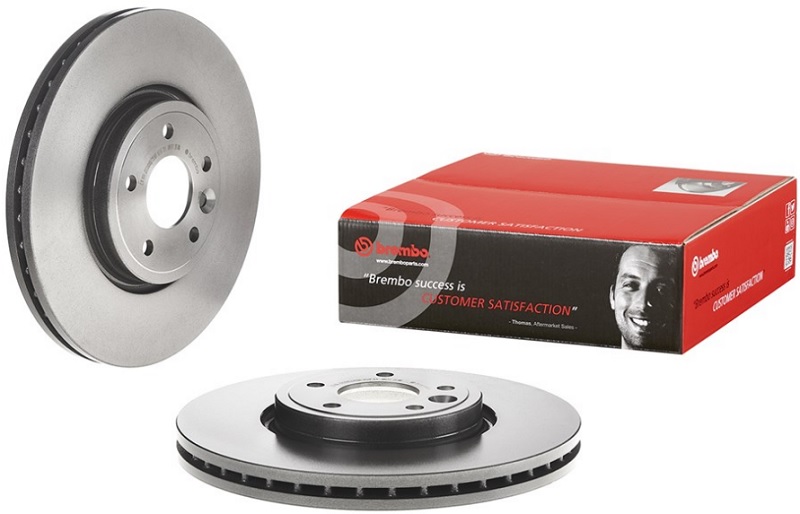 Диск тормозной передний JAGUAR XE Brembo 09.D062.11, D=316 мм