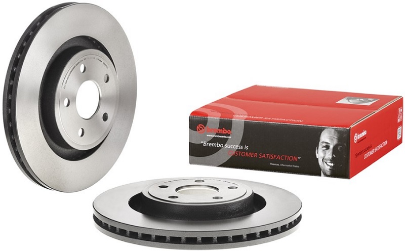 Диск тормозной передний Jeep Grand Cherokee Brembo 09.N212.11, D=360 мм