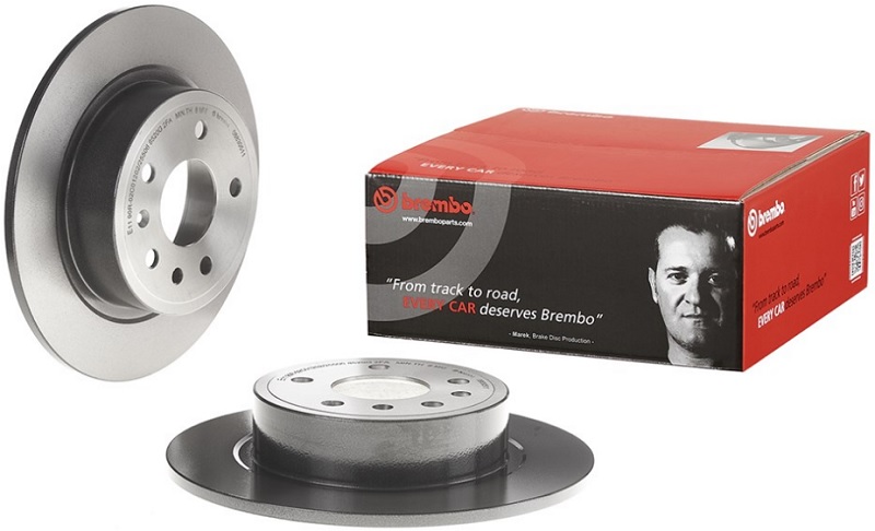 Диск тормозной задний Saab 9-5 Brembo 08.8305.11, D=286 мм