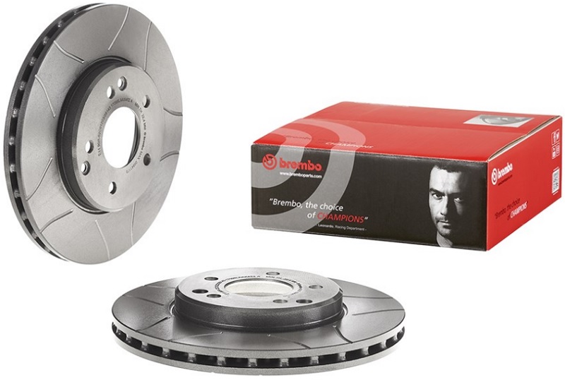 Диск тормозной передний Mercedes C-CLASS, CLC-CLASS, CLK Brembo 09.8411.75, D=288 мм