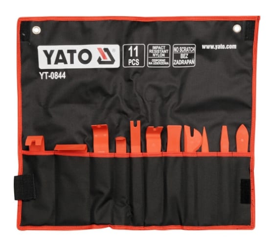 Набор съемников панелей салона YATO YT0844 (11 предметов)