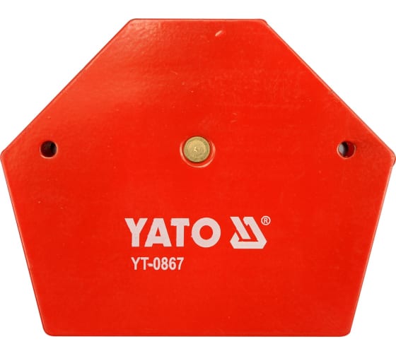 Магнитная струбцина сварочная YATO YT0867 (111x136x24 мм)